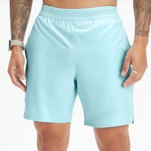 NWT - Fabletics Men’s Shorts (Size: Small) 7” Fundamental Shorts Nordic Blue